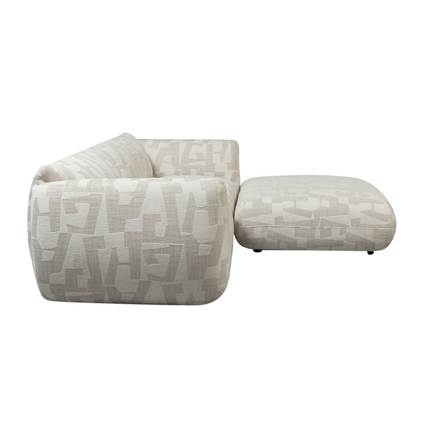 Amsterdam 2.5 személyes szövet sarokkanapé