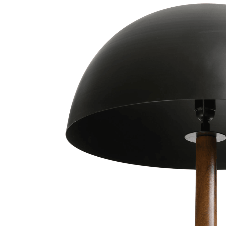 Jovany wooden floor lamp