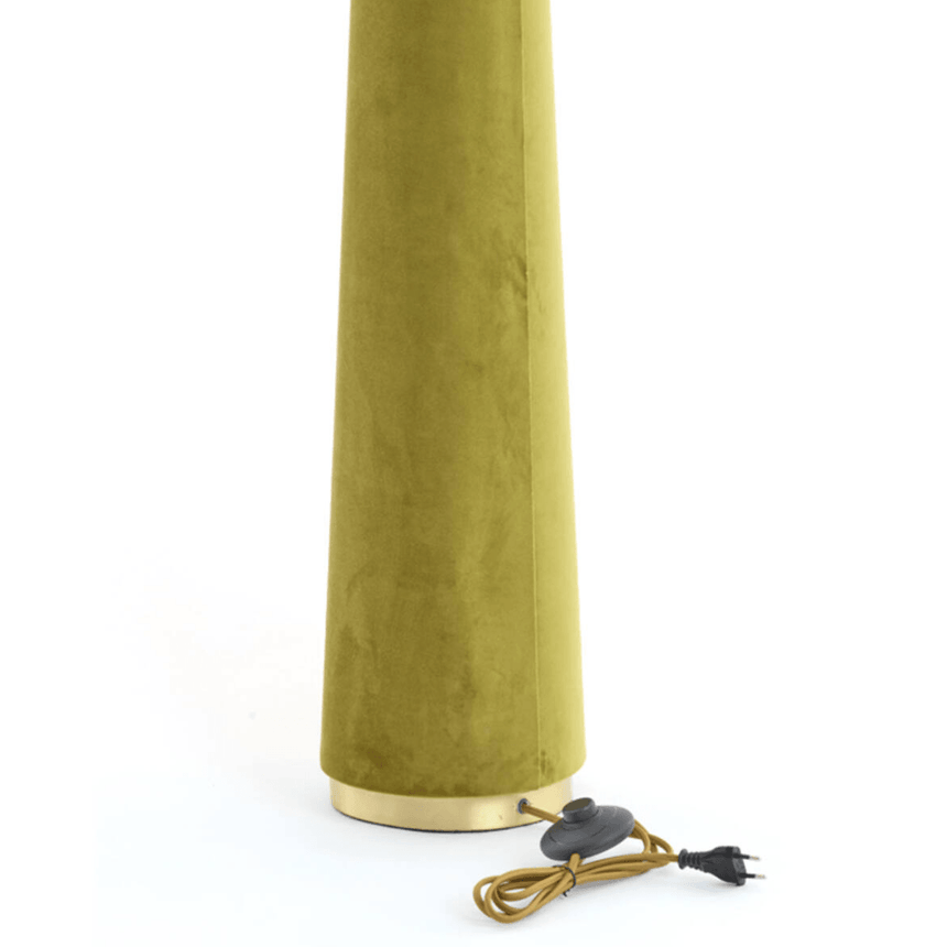 Devia velvet floor lamp
