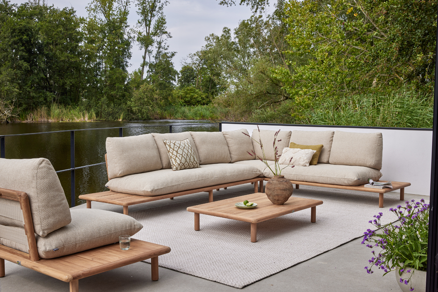 Sling fa 2 személyes kerti kanapé balos