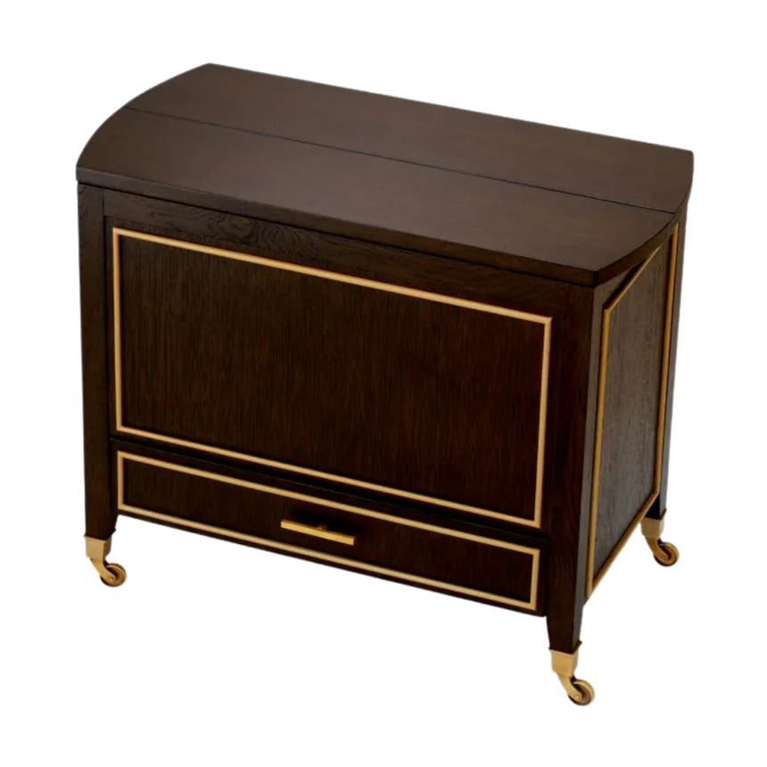 Modesto wooden bedside table