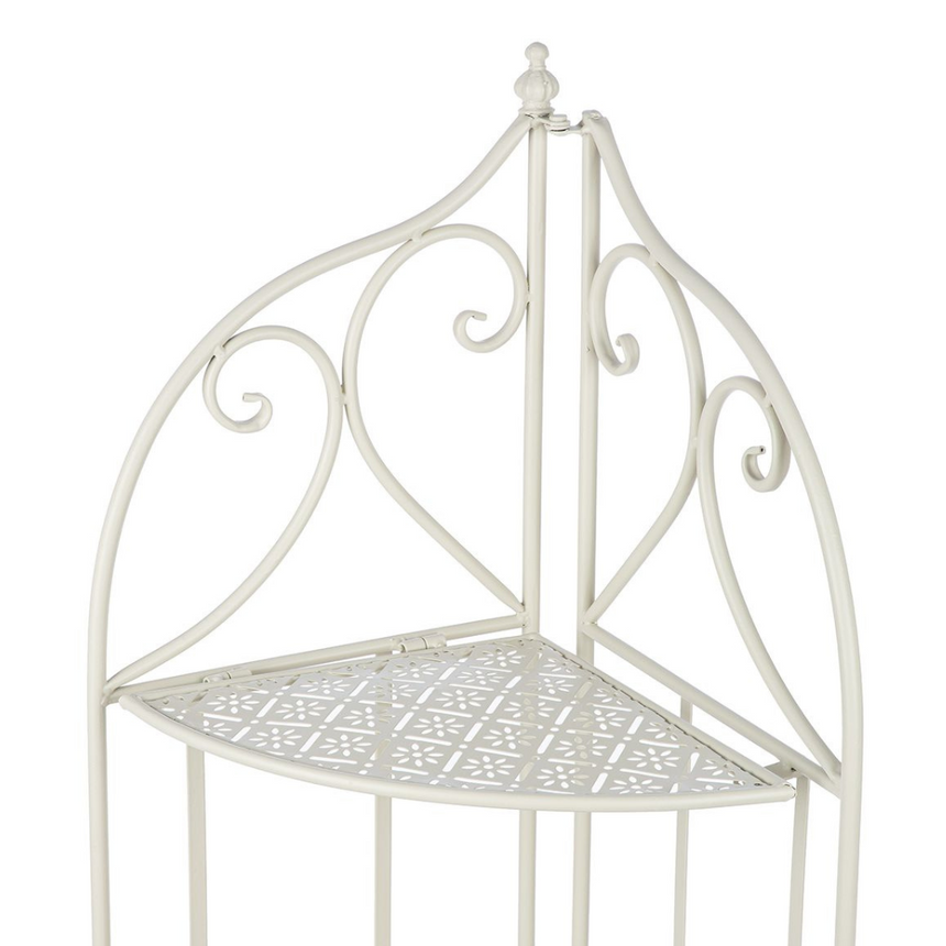 Floral fém kerti polc