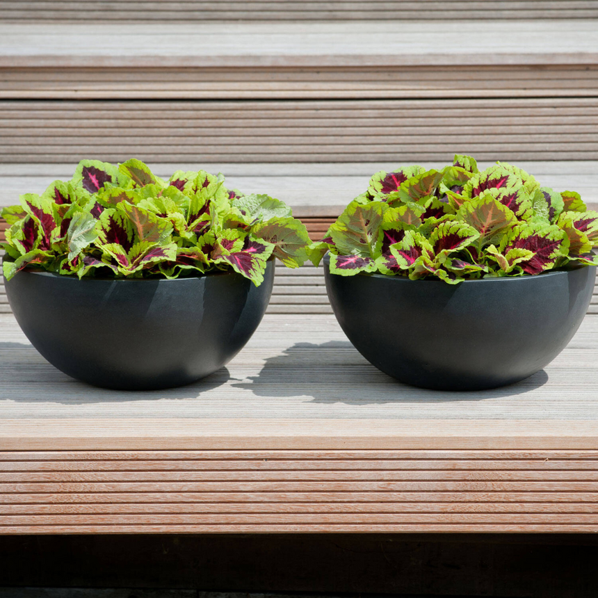 Vic Bowl stone flower pot Ø60