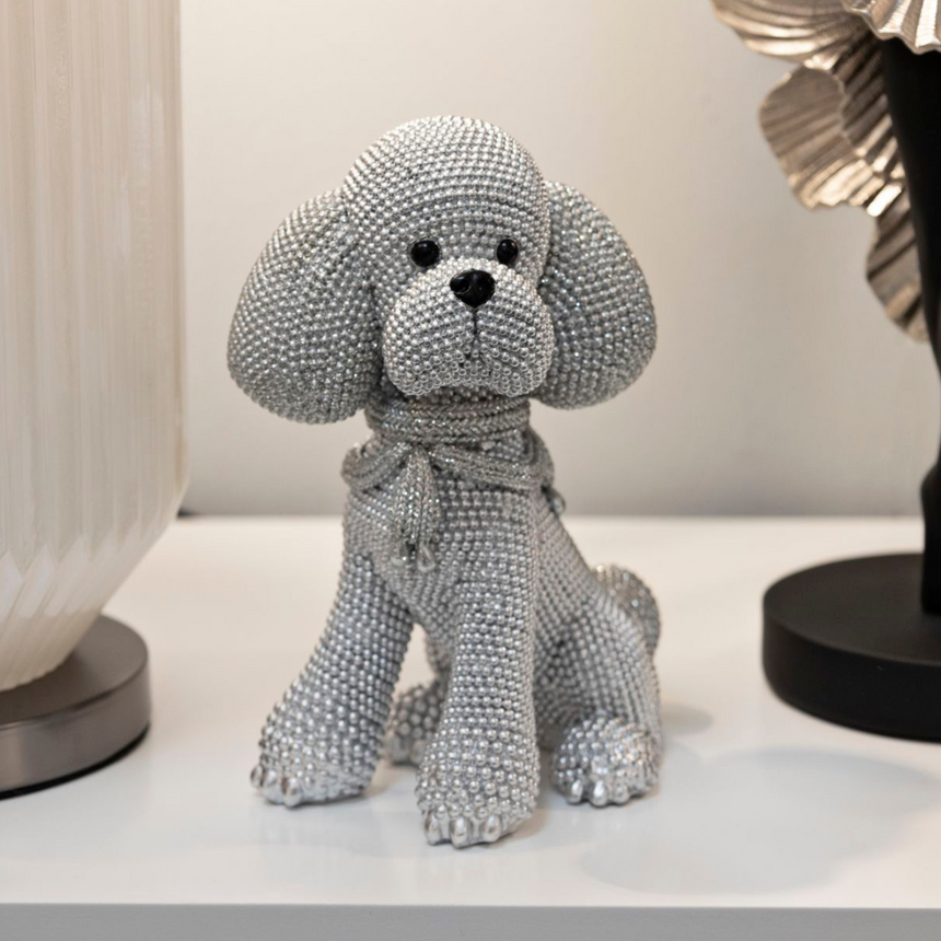 Barboncino műgyanta szobor