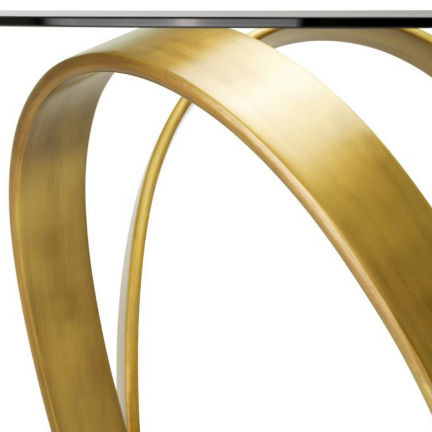 Soquel glass coffee table