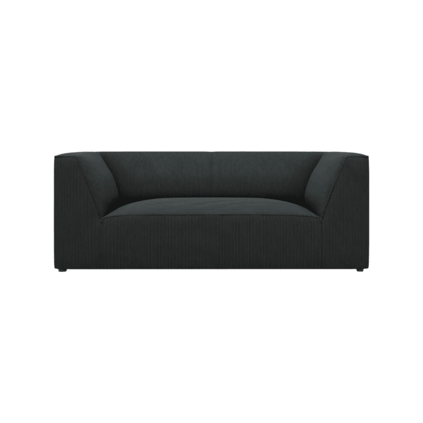 Ruby 2-seater corduroy sofa