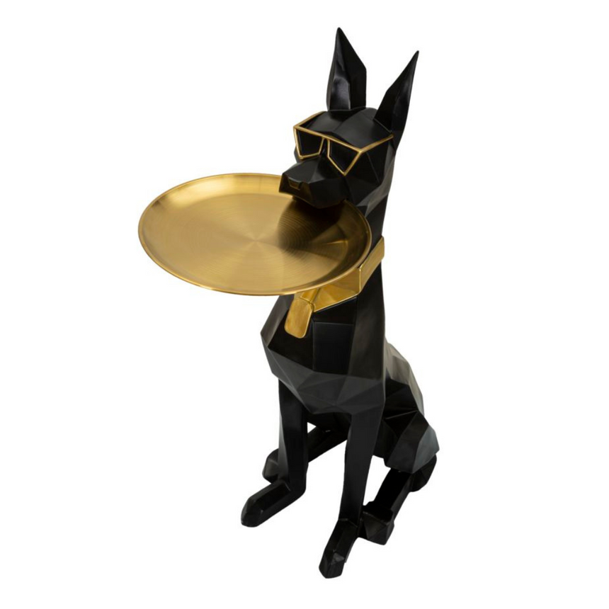 Monkey resin table lamp 34cm