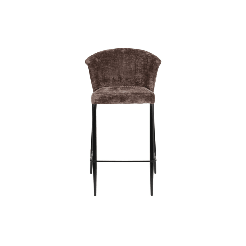 Georgia velvet bar stool