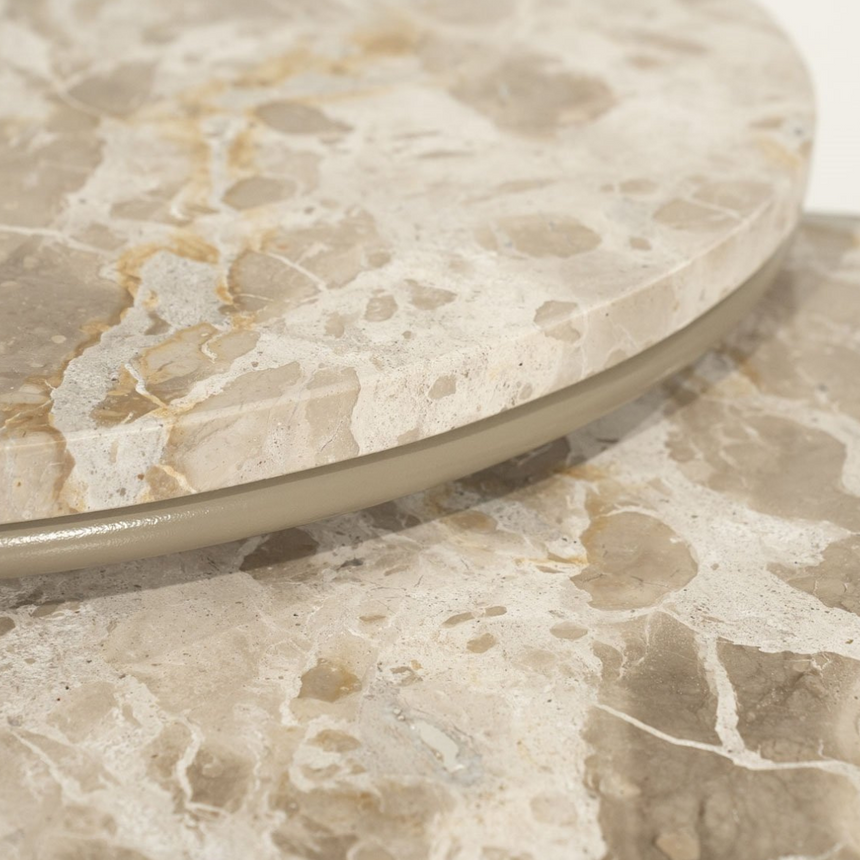 Alvar márvány dohányzóasztal szett