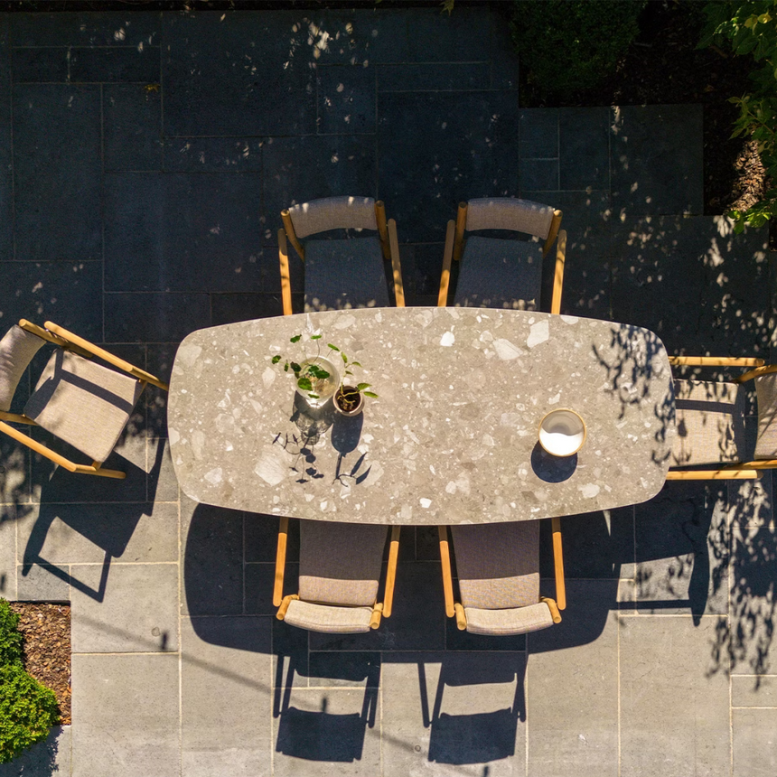 Montana ceramic garden table