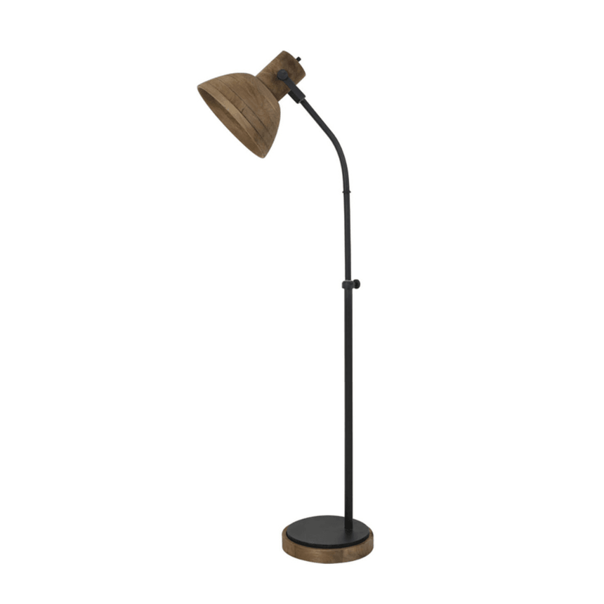 Imbert wooden floor lamp