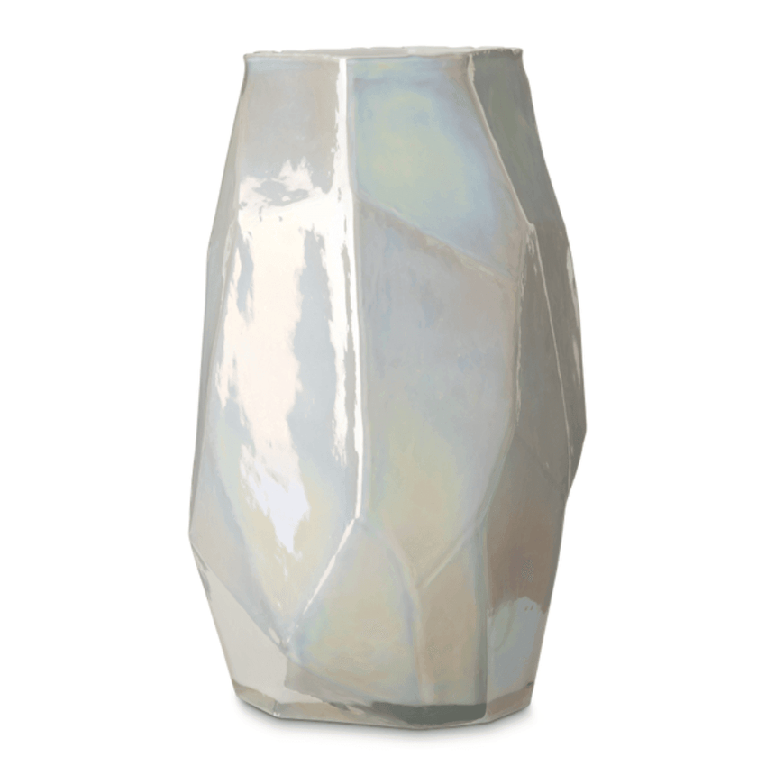 Graphic Luster glass vase 40.5cm