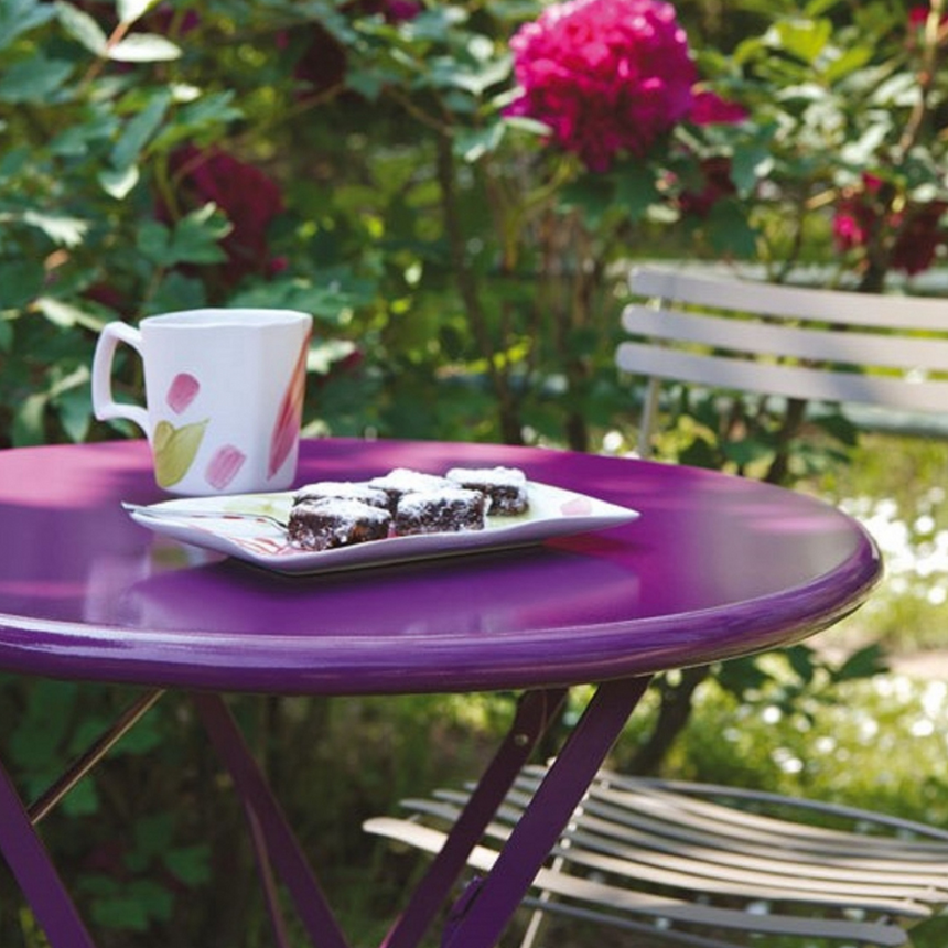 Flower kerti étkezőasztal