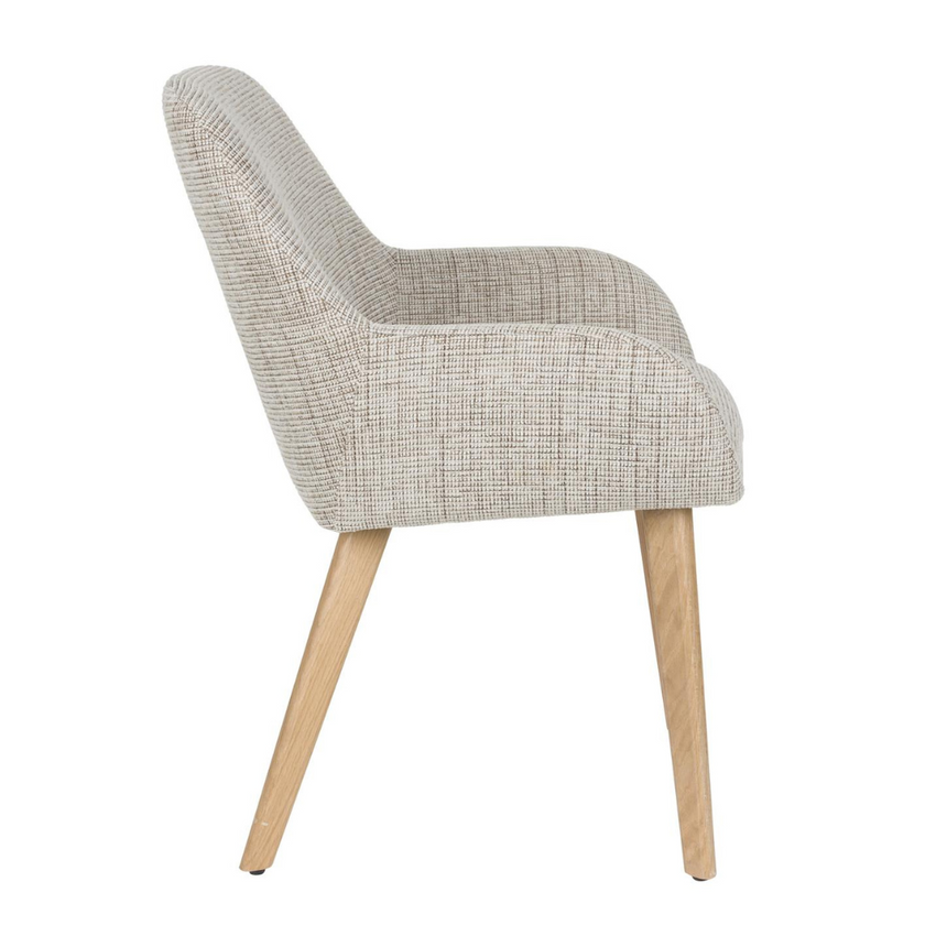 Loua karfás szövet szék