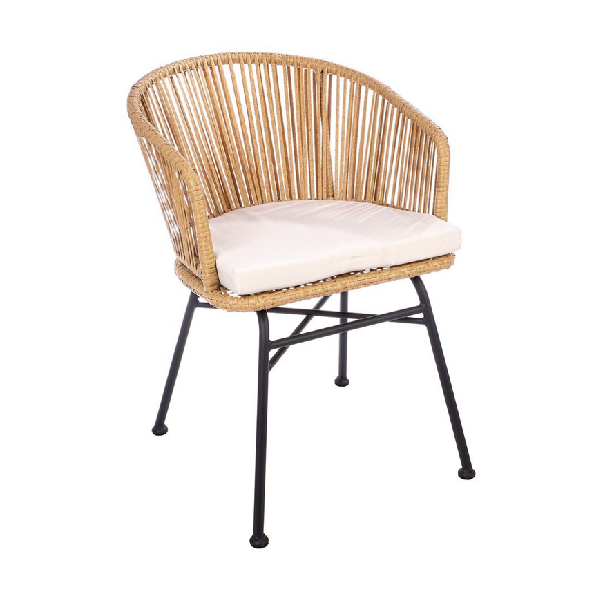 Valencia műrattan kerti szett