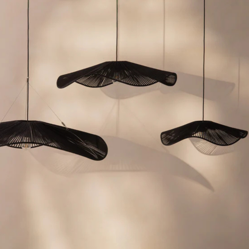 Desa fabric pendant lamp