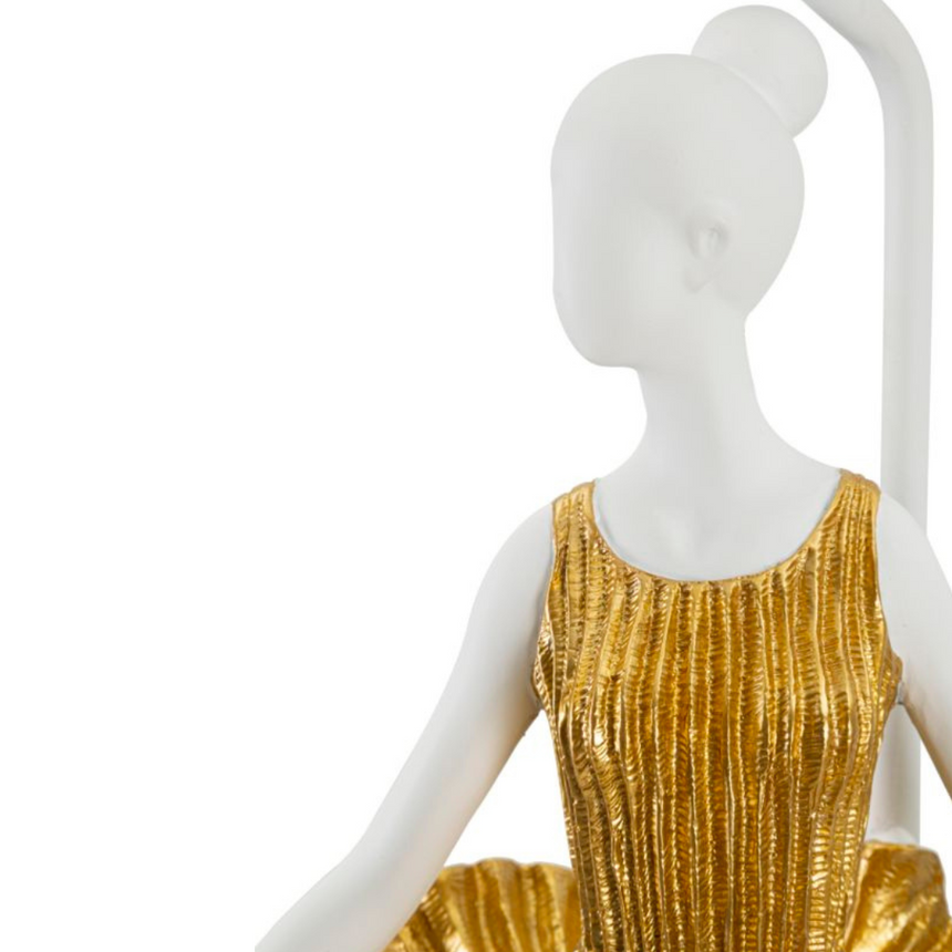 Ballerina műgyanta asztali lámpa