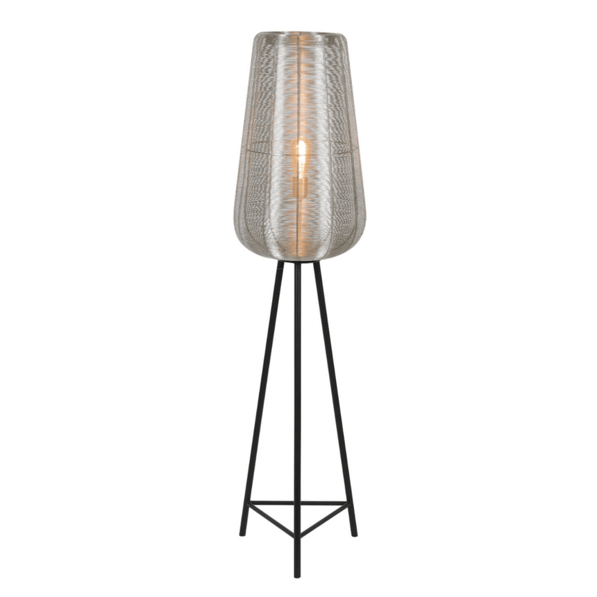 Adeta metal floor lamp Ø37x147