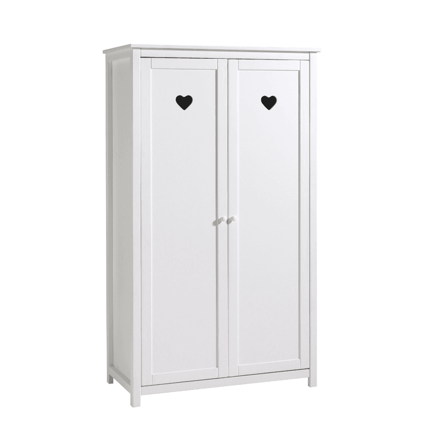 Amori 2-door wooden children's wardrobe