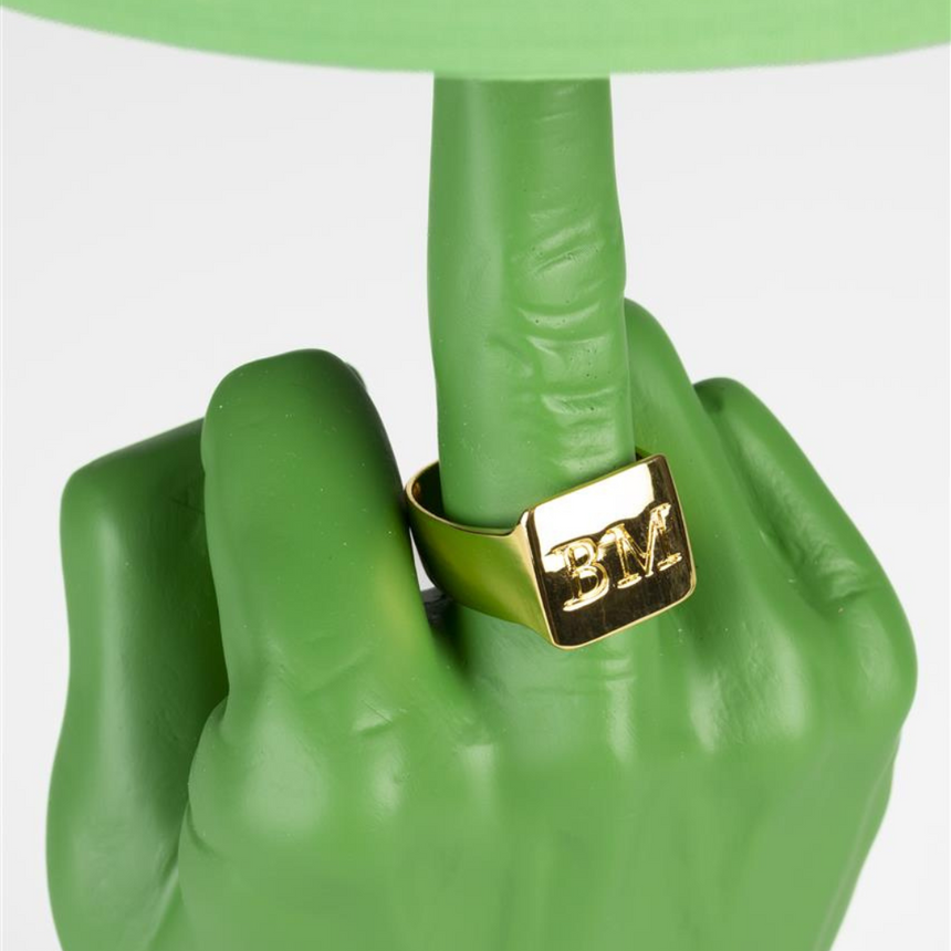 Don't Be Afraid of Colour fabric table lamp