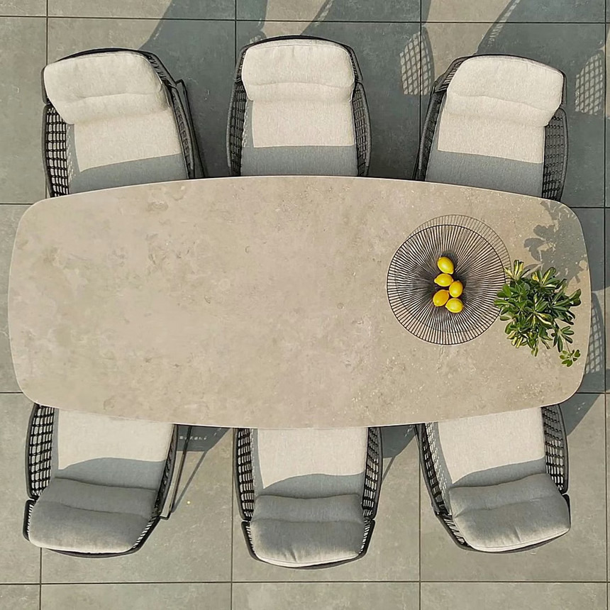 Prado kerámia kerti asztal