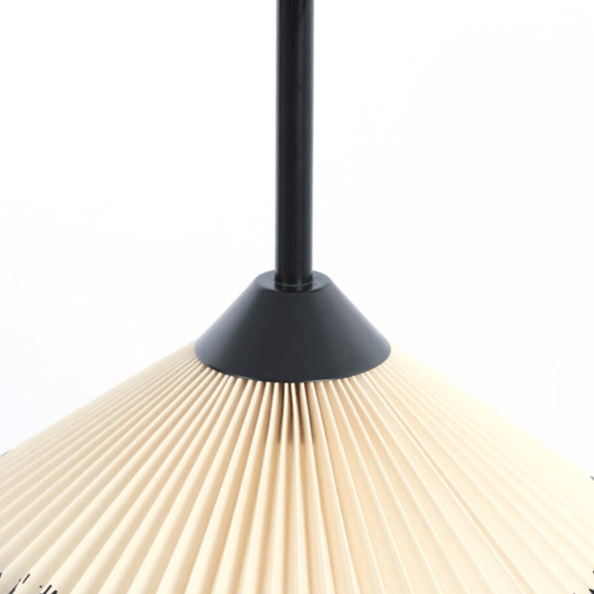 Pleated szövet függőlámpa