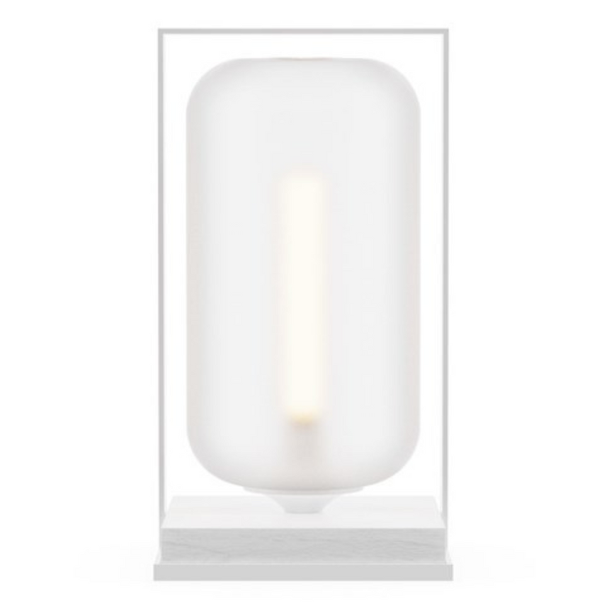 Tube Wood fa asztali lámpa Ø27x50