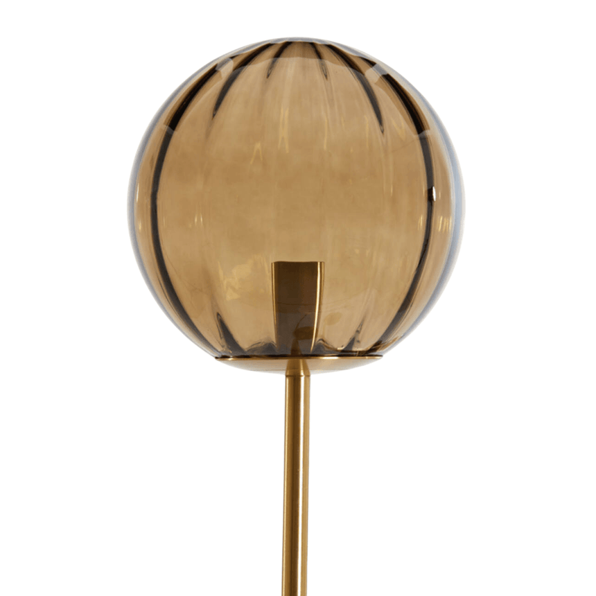 Magdala metal floor lamp 3 bulbs