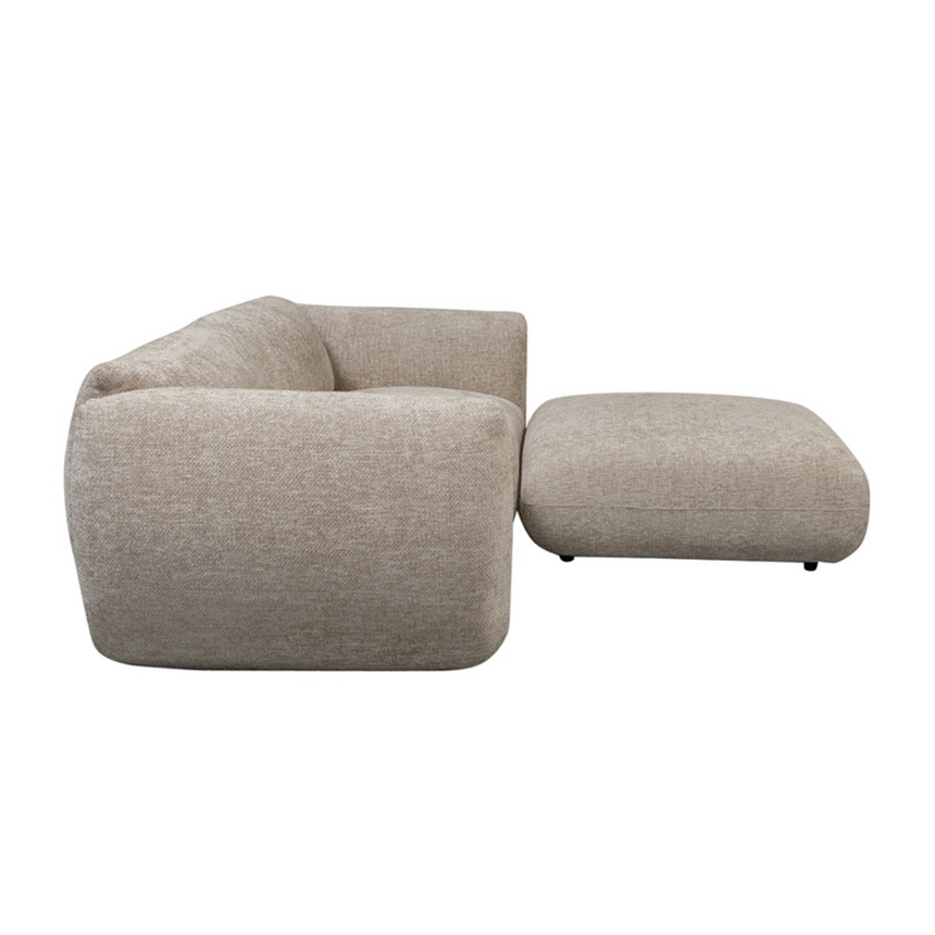 Amsterdam 2.5 személyes zsenília sarokkanapé