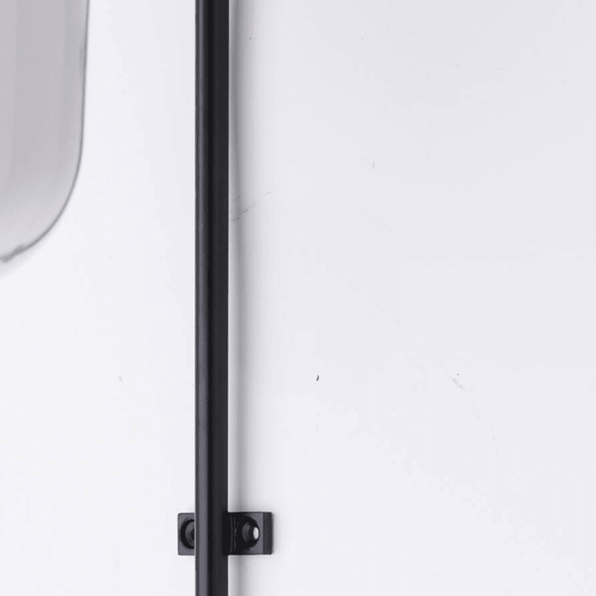 Lekar glass wall lamp