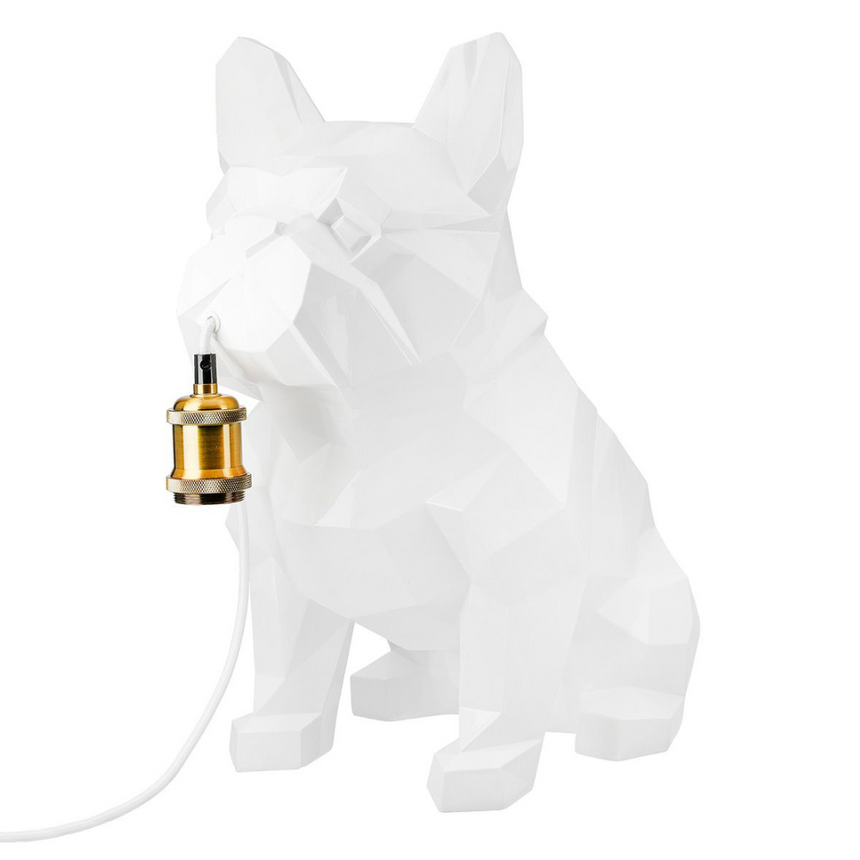 French Bulldog műgyanta asztali lámpa