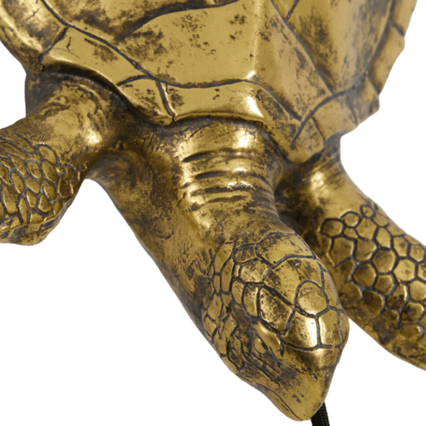 Turtle resin wall lamp