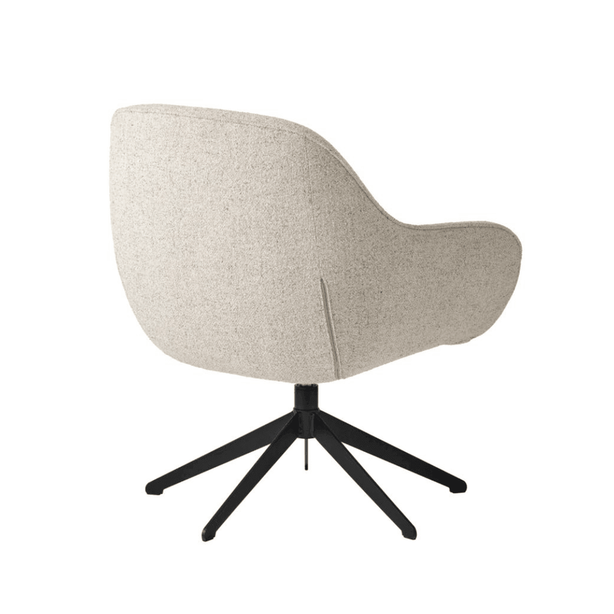 Lynn szövet forgó fotel - Dutch Home