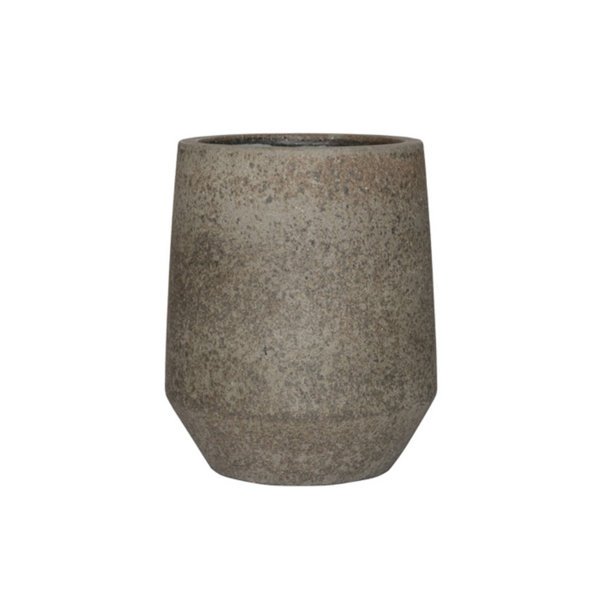 Harith High stone flower pot Ø40