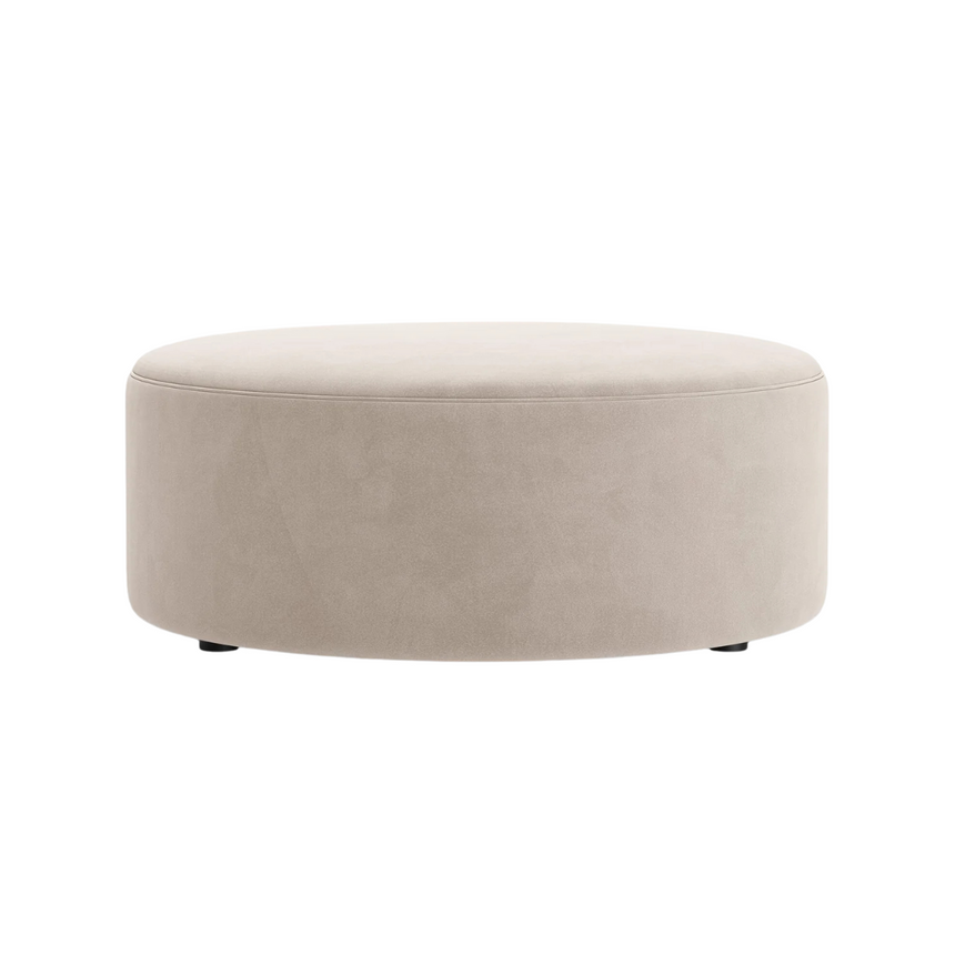 Dia bársony puff Ø90