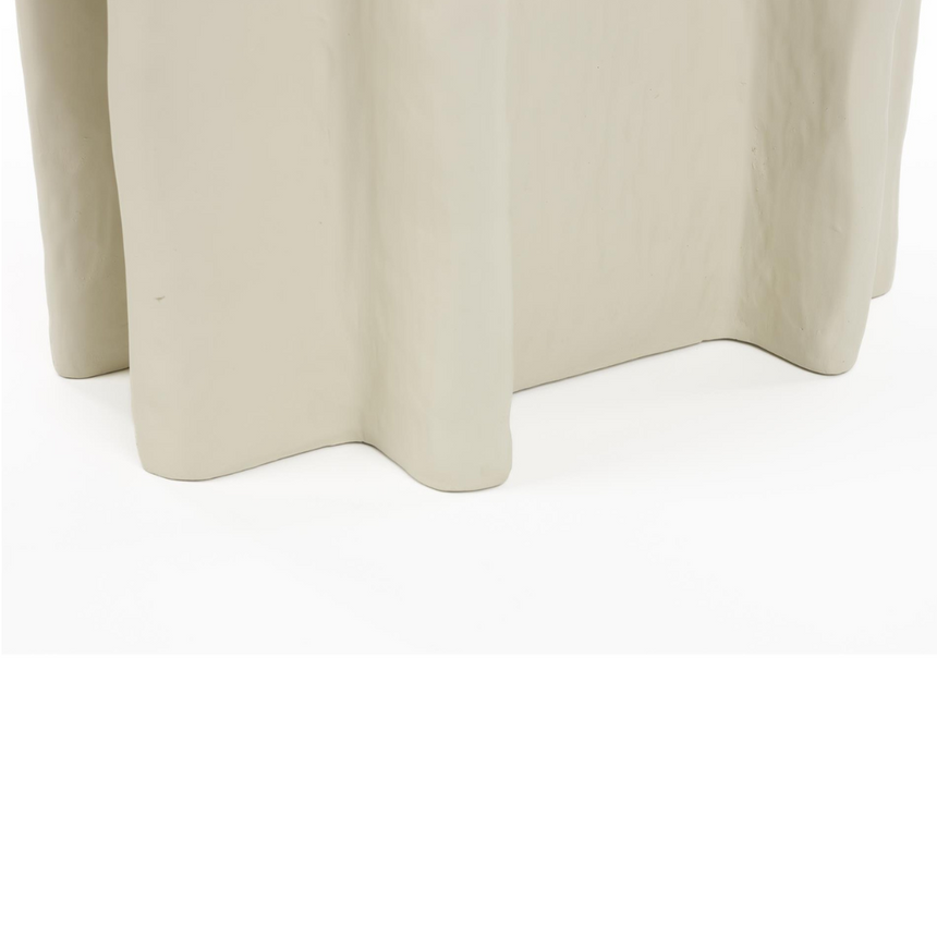 Born To Be Alive Oval műgyanta lerakóasztal