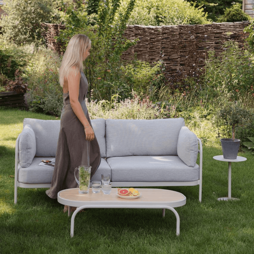 Snow fém lerakóasztal Ø35