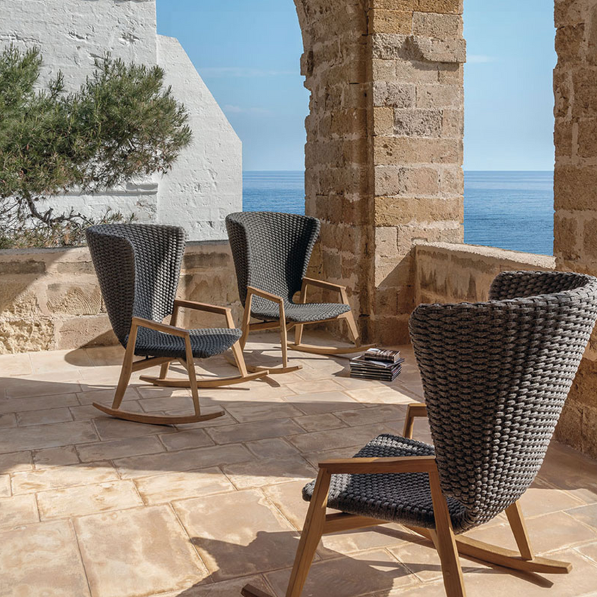 Knit Lounge kerti fotel