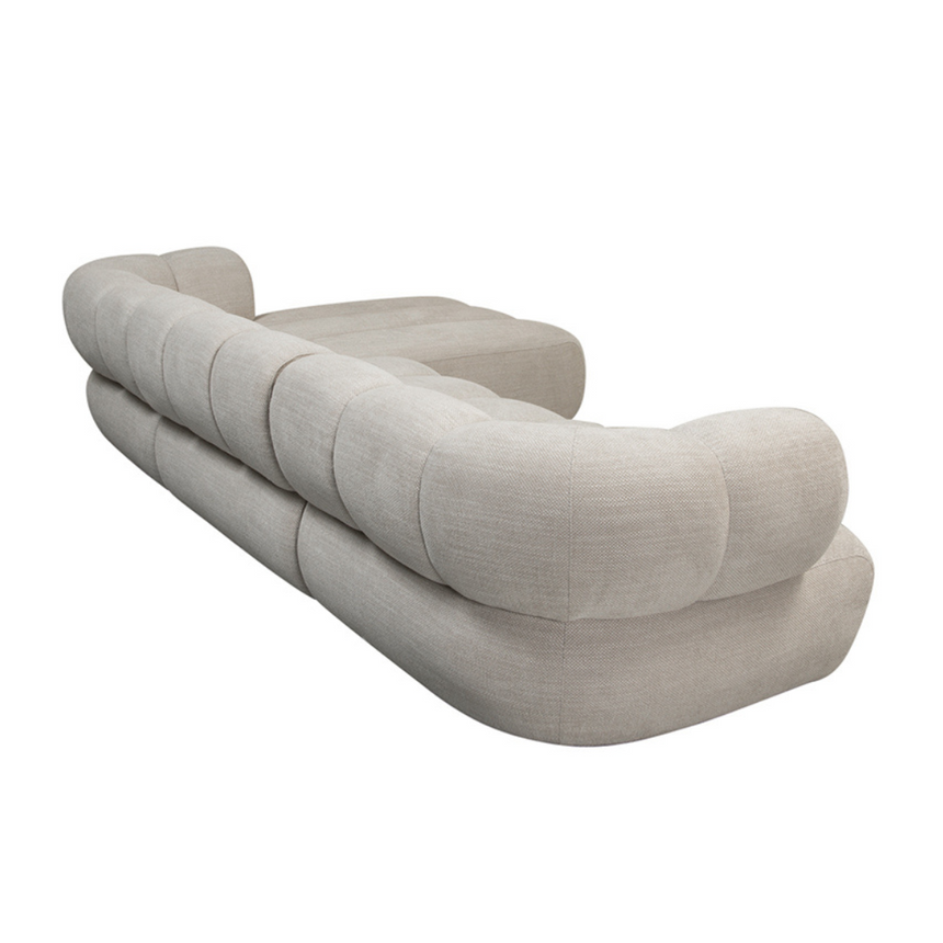 New York 4 személyes szövet sarokkanapé