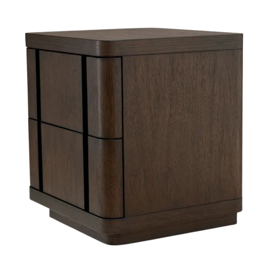 Modesto wooden bedside table
