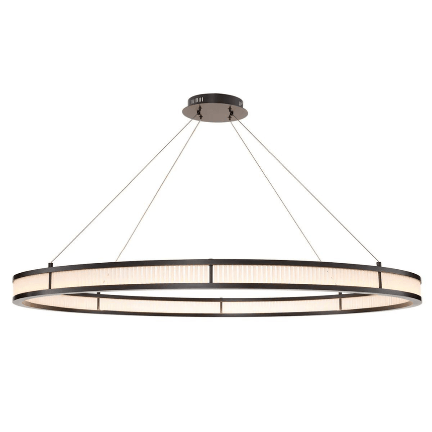 Damien glass chandelier