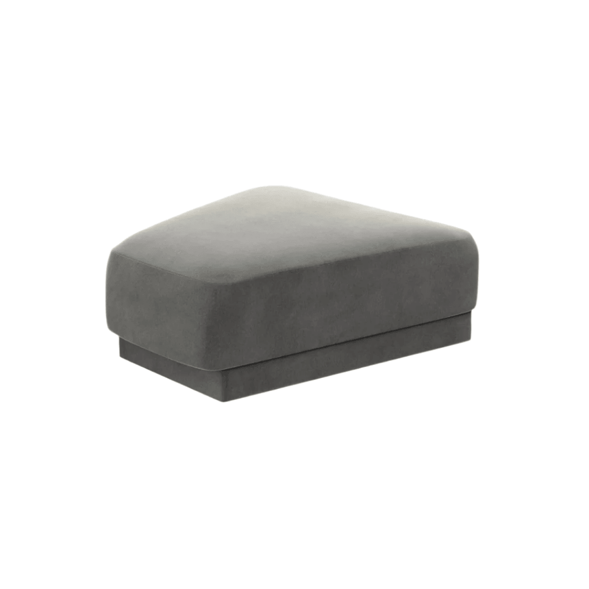 Miley velvet pouf 88x79