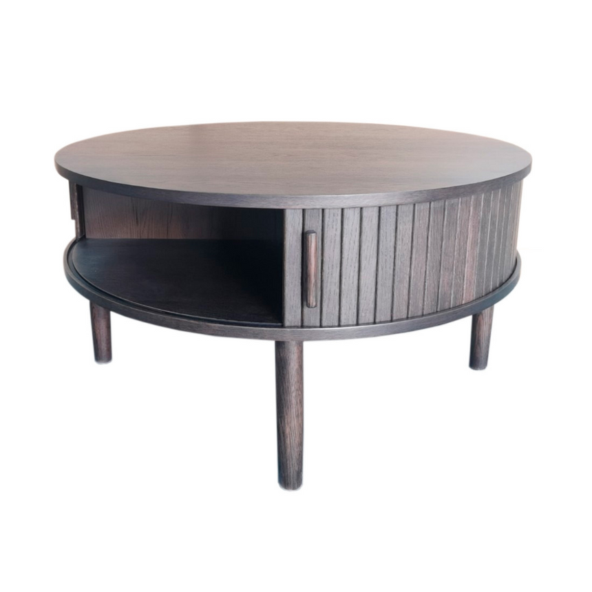 Meta fa dohányzóasztal Ø85