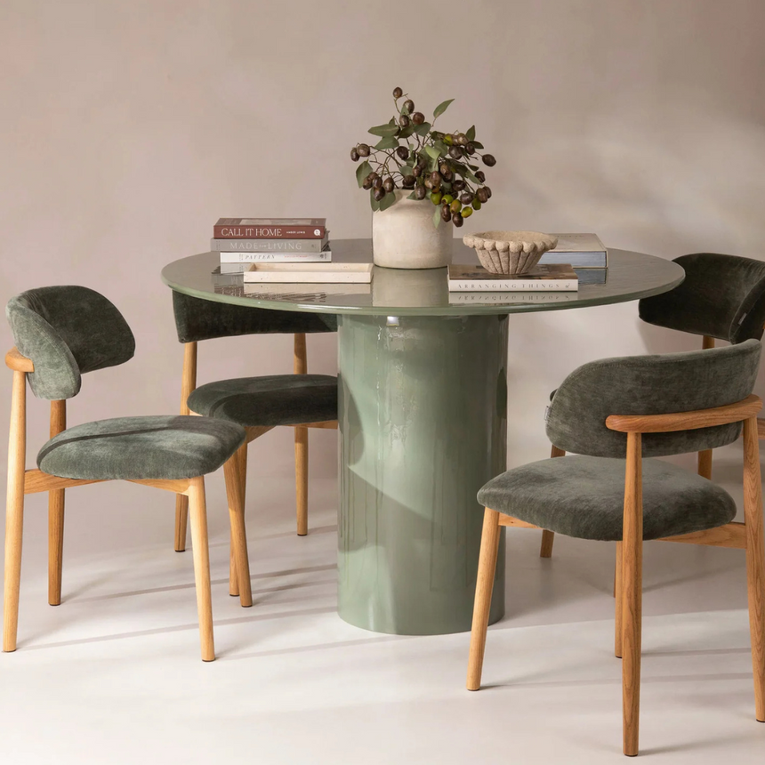 Clementin fém étkezőasztal