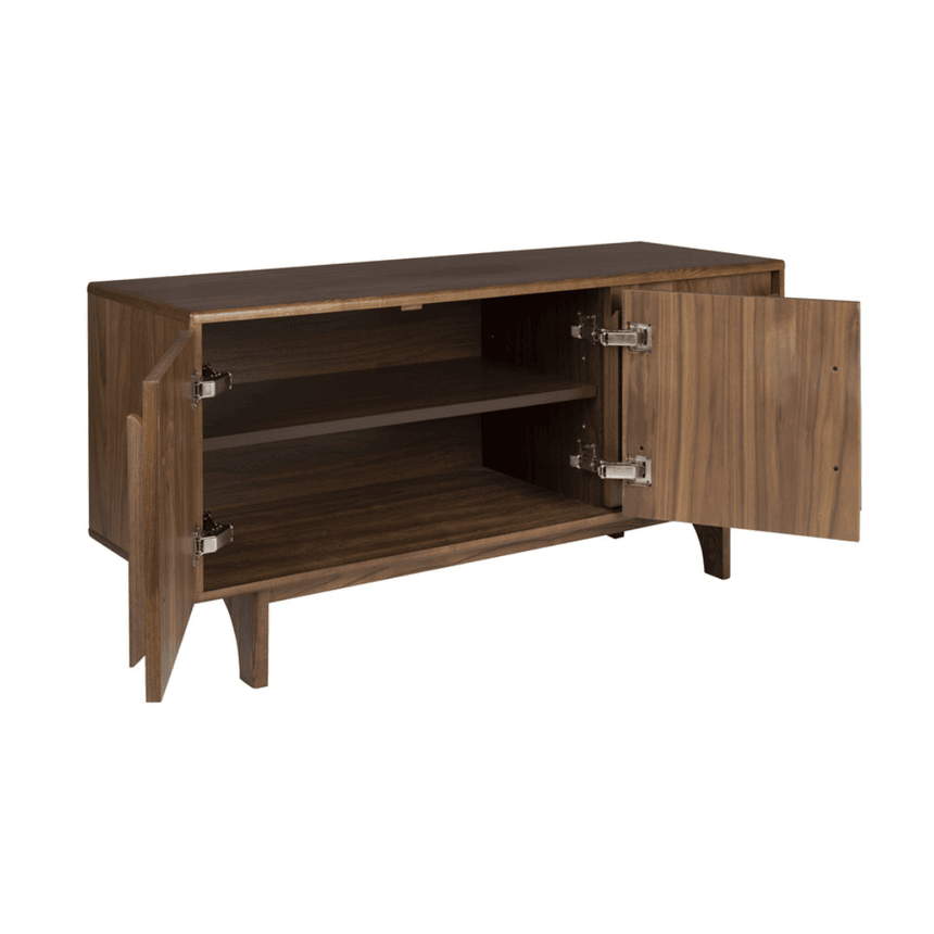 Groove 3-door wooden cabinet