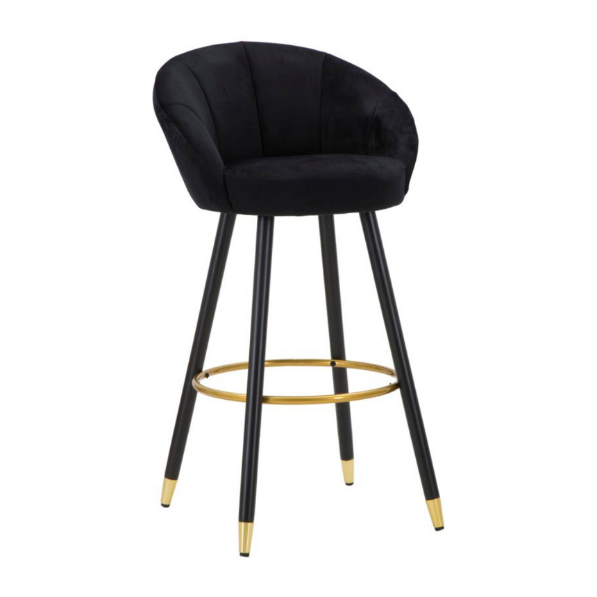 Prague bársony bárszék