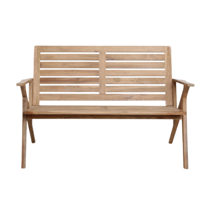 Odin wooden garden bench