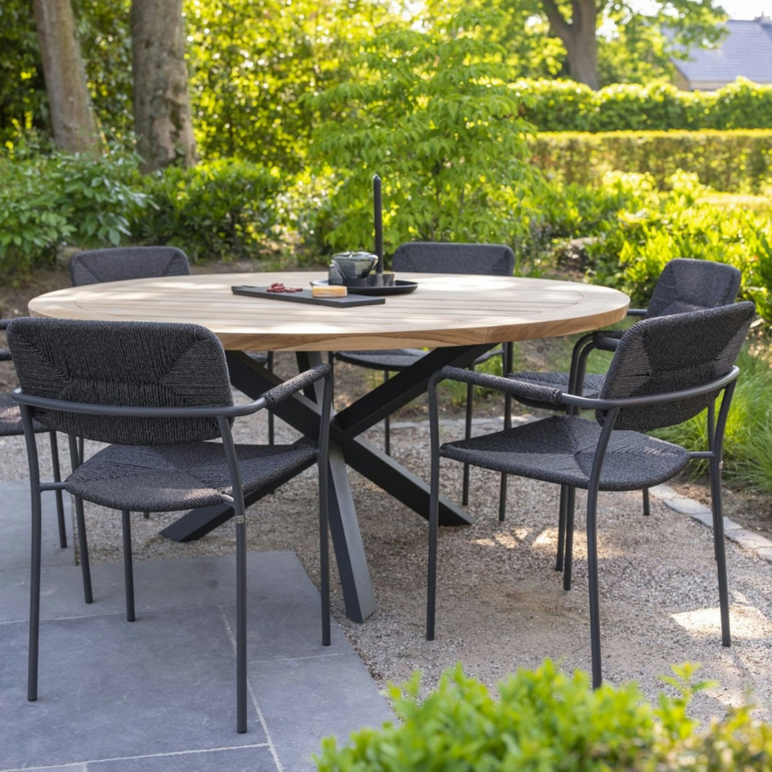 Prado fa kerti asztal