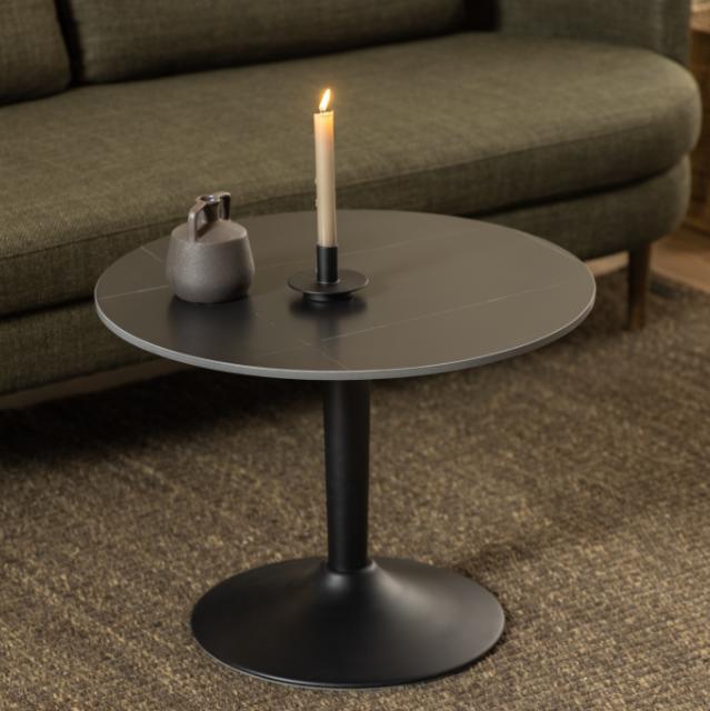 Malta ceramic coffee table Ø60