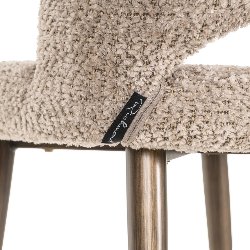 Delphine szövet alacsony bárszék